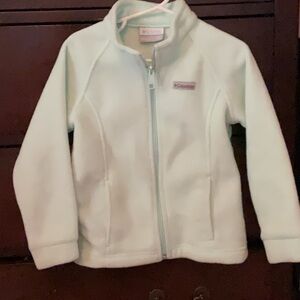 Columbia Mint Green Fleece Jacket